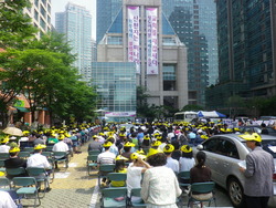 제자교회, 장로교도 vs 회중교도