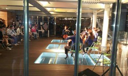 서울음대 첼리스트들, 광진교 8번가에서 공연