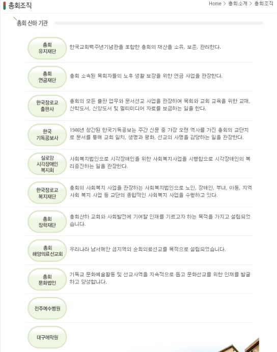 산하기관과 유관기관