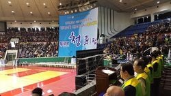 잠실학생체육관에서 원로목사 체육대회 열려