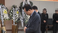 명성교회 김삼환 목사, 위안부 피해자 김복동 할머니 별세 소식에 빈소 찾아