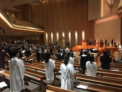 2020한국교회부활절연합예배 새문안교회서 영상송출에 초점 두고 드려