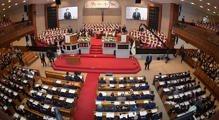 ‘2023한국교회부활절연합예배’ … 이영훈 목사 “대한민국의 진정한 화합을 위해 기도합니다”
